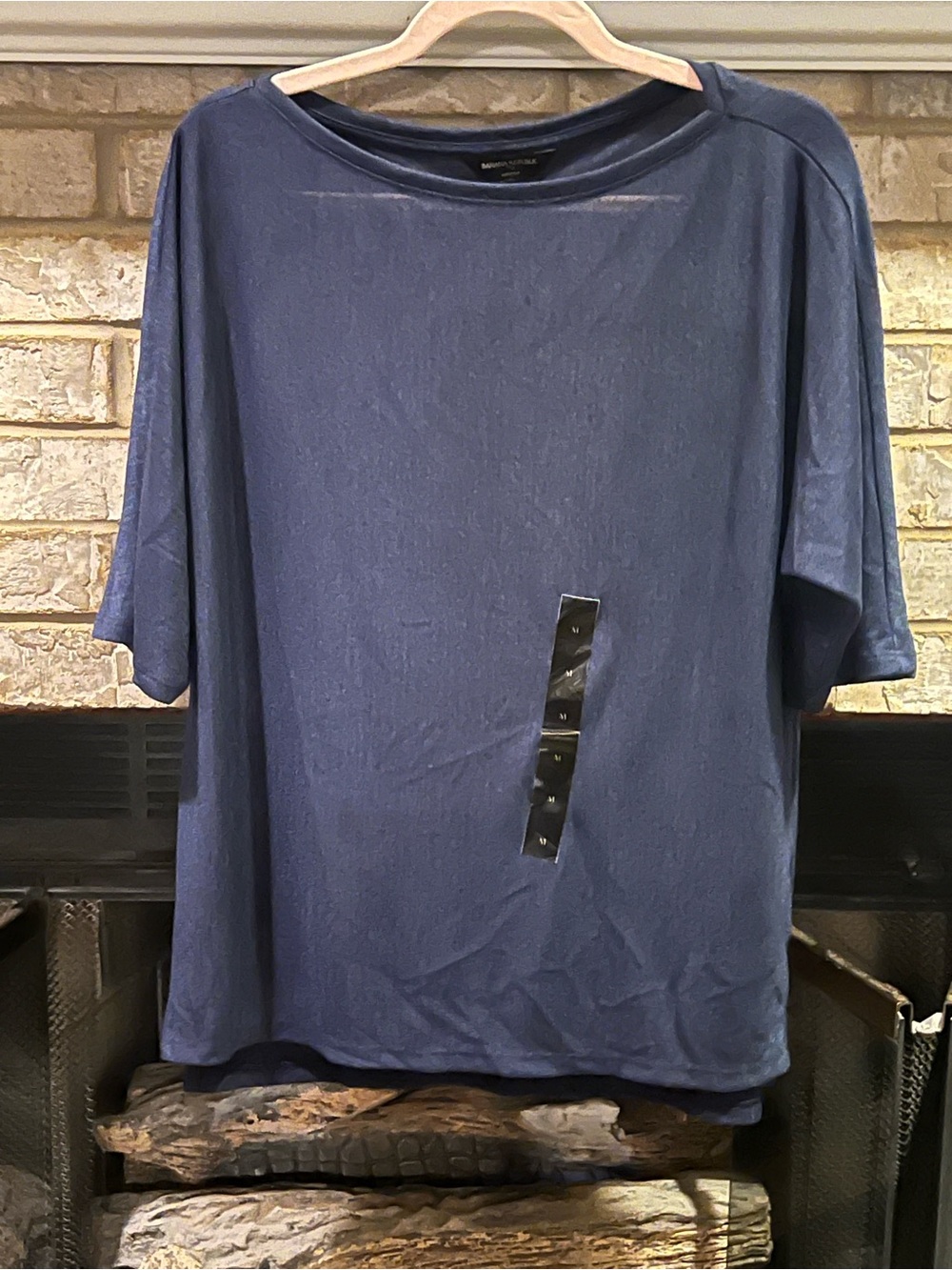 Banana Republic Relaxed Short-Sleeve Shirt. NWT size med